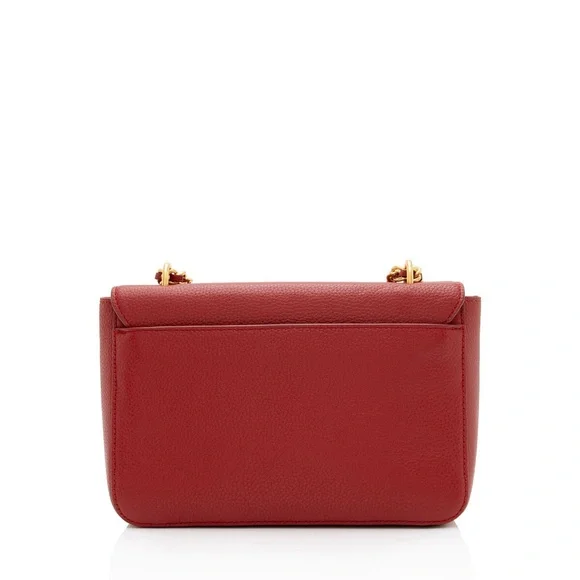 Tory Burch Leather Britten Small Shoulder Bag used 
Red color. - Picture 3 of 12